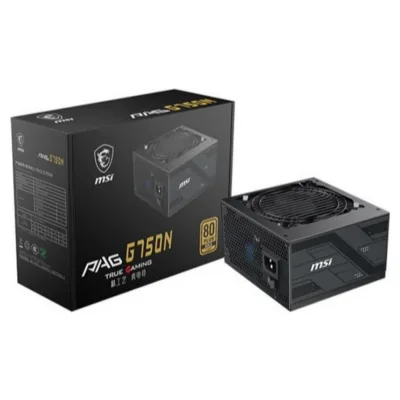 MSI PAG G750N 750W GOLD Gaming Series PSU (306-7ZPDX17-HD8)