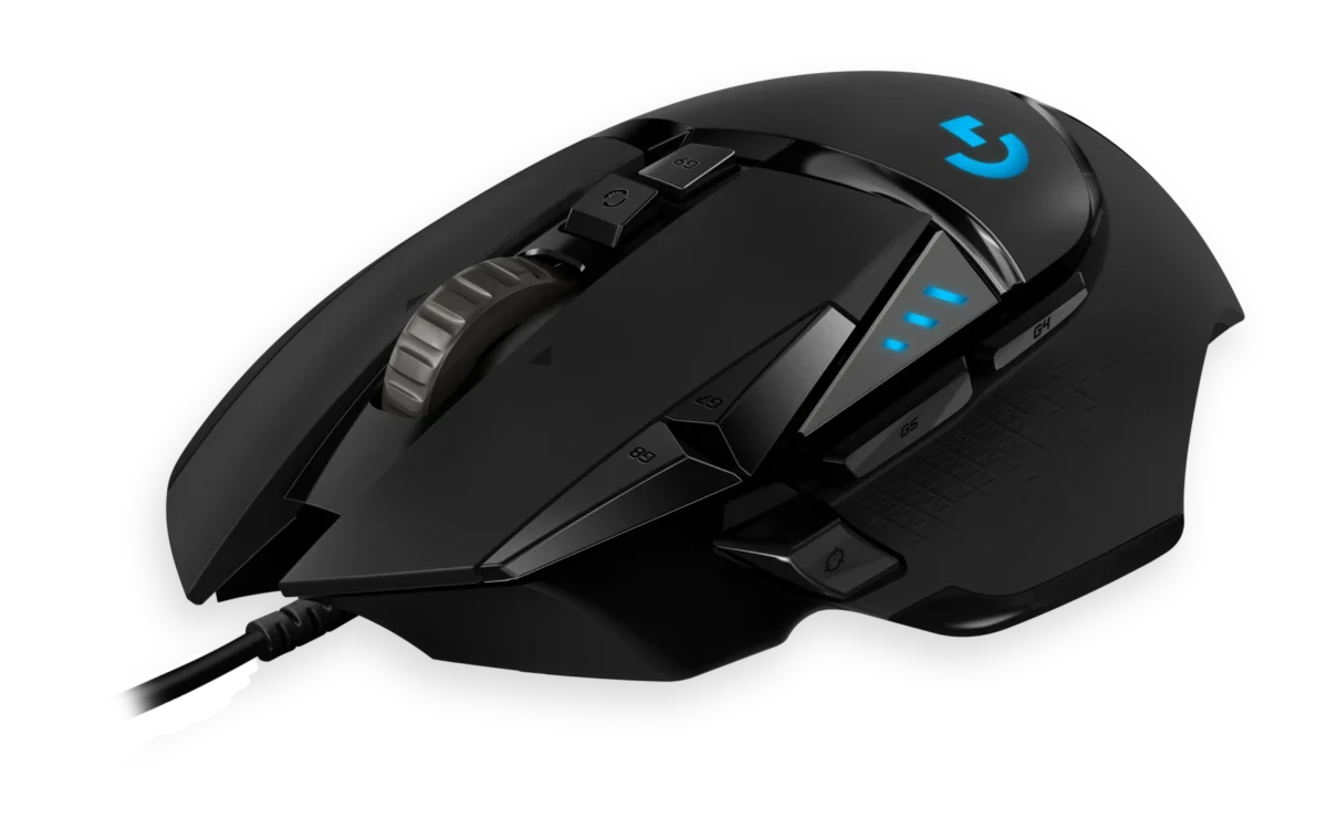 LOGITECH G502 HERO High Performance Gaming Mouse- USB (910-005470)
