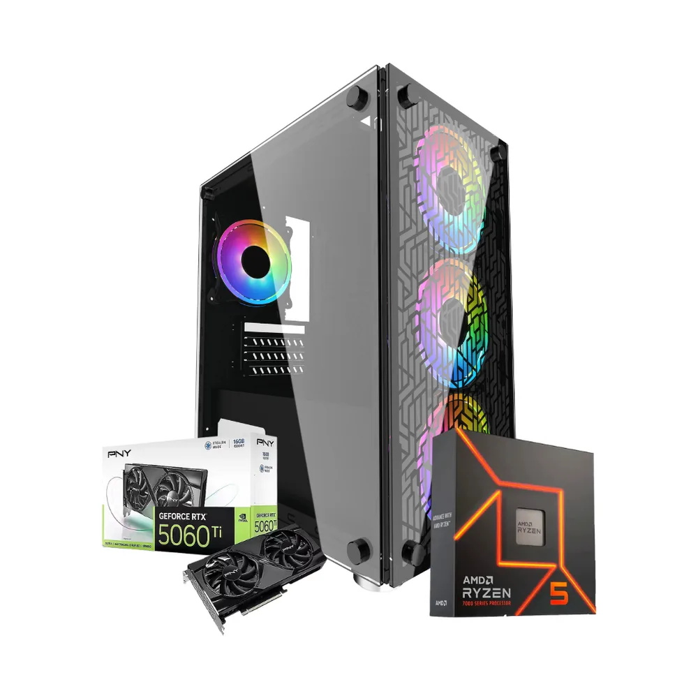 Eclipse Titan – Ryzen 5 7600X, RTX 5060 Ti