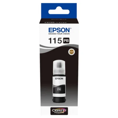115 ECOTANK PIGMENT BLACK INK BOTTLE (C13T07C14A)