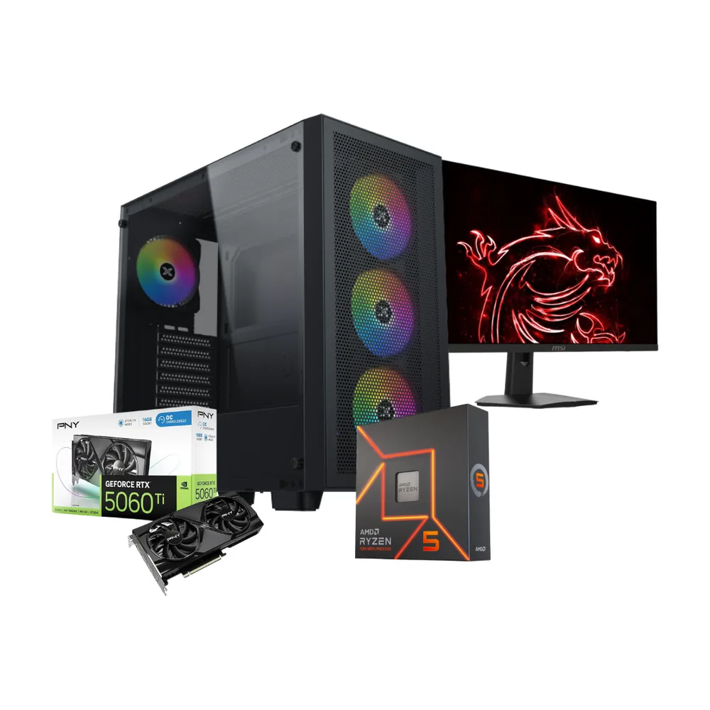 NyxMaster 7600X – RYZEN5 7600X, RTX 5060TI 16GB
