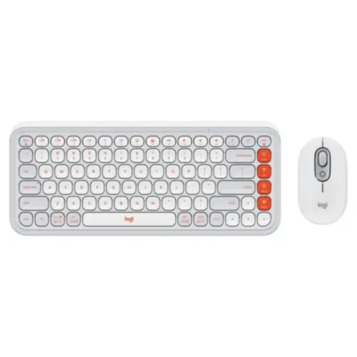 LOGITECH POP ICON COMBO – OFF WHITE – US INT’L – BT – N/A – INTNL-973 (920-013141)