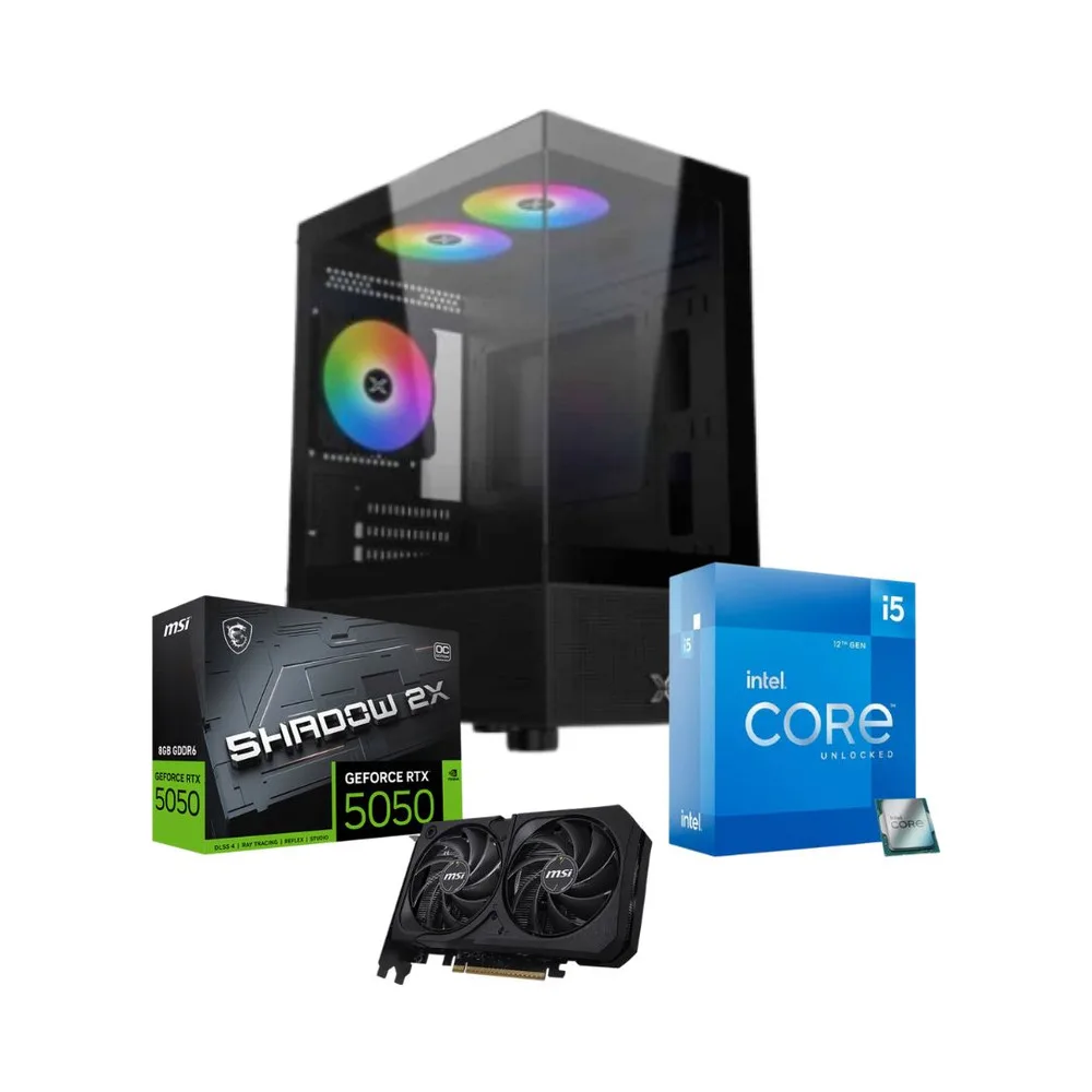 ShadowCore – RTX 5050 Intel Core i5 12400F, RTX 5050 8GB