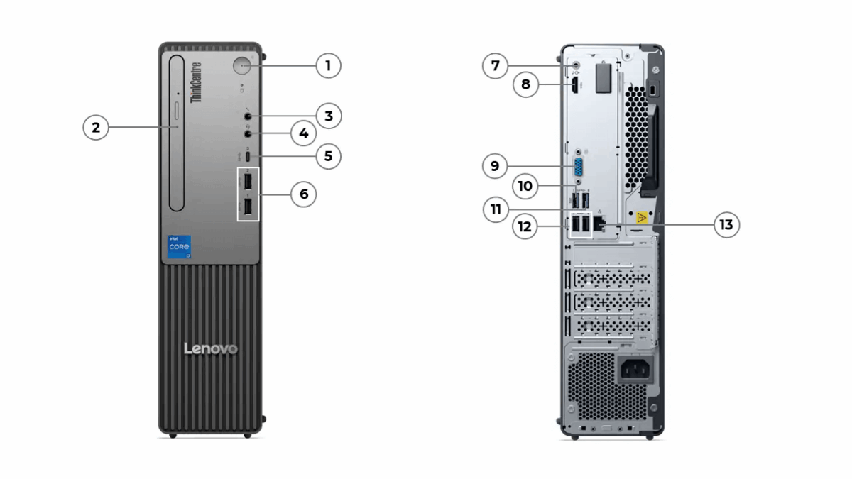 Lenovo ThinkCentre Neo 30s Gen 5 Desktop (13DK003QRU)