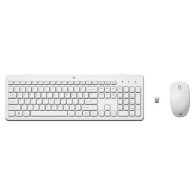 HP 230 Wireless Mouse & Keyboard Combo (White) ( 3L1F0AA)