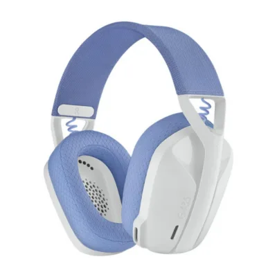 LOGITECH G435 LIGHTSPEED Wireless Gaming Geadset – White 2.4Ghz (981-001074)