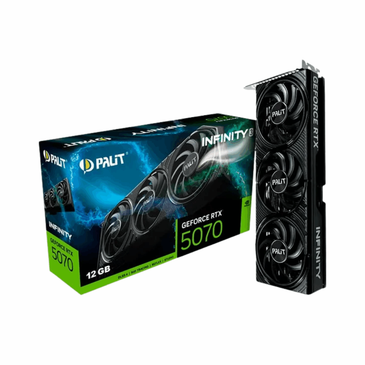 Palit GeForce RTX 5070 Infinity 3 12GB (NE75070019K9-GB2050S)