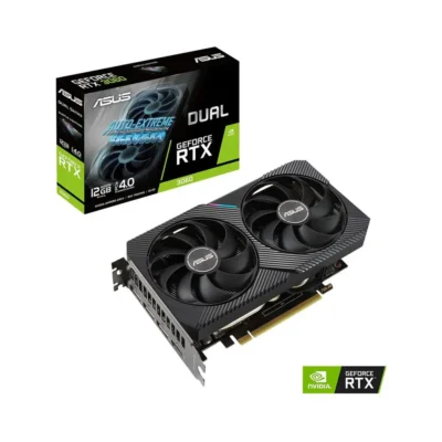 ASUS RTX 3060 DUAL 12GB Graphics card (90YV0GB2-M0NA10)