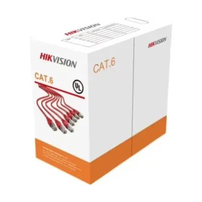 Hikvision 305 m CAT6 UTP Network Cable (Solid Copper, 0.565 mm, CM)