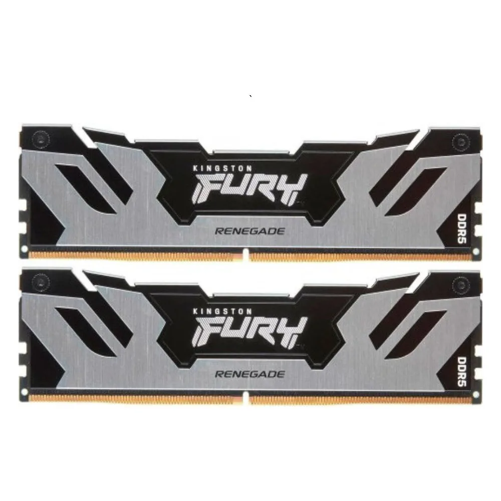 Kingston FURY Renegade Silver 48GB 8000MT/s DDR5 (Kit of 2) CL38 DIMM (KF580C38RSK2-48)