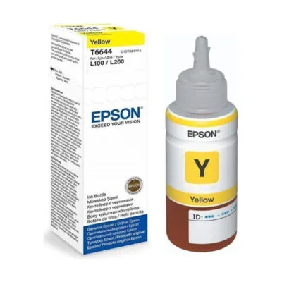 Epson L100 Yellow Ink Bottle (C13T66444A)