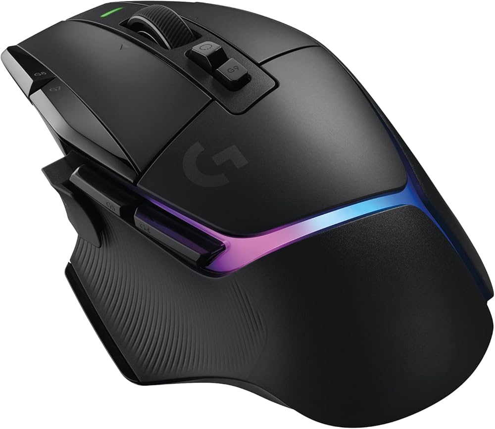 61sLuO6LiAL._AC_UF1000,1000_QL80_ G502 X PLUS - LIGHTSPEED Wireless RGB Gaming Mouse - BLACK (910-006163)