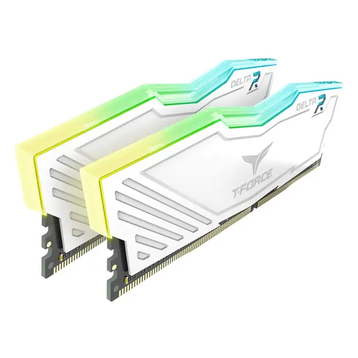 62052a5debb7d1.02523627_eifpkjlhomqgn RAM T-FORCE DELTA RGB 16GB (2x8GB) DDR4-3600 MHZ CL18 UDIMM-WHITE (TF4D416G3600HC18JDC01)