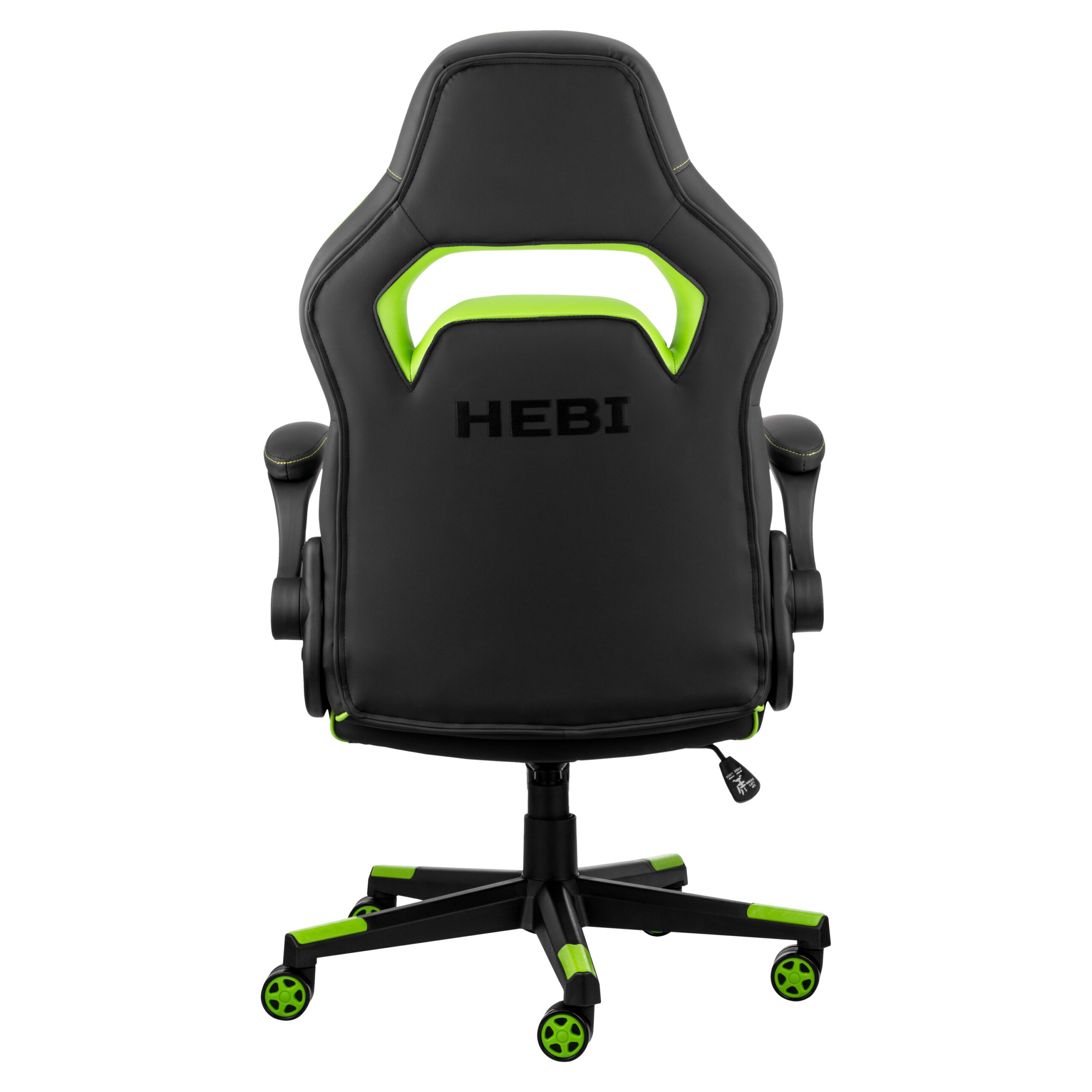 6735f83980541_2e-gc-heb-bk_002-1 2E GAMING Chair HEBI, black-green (2E-GC-HEB-BK)