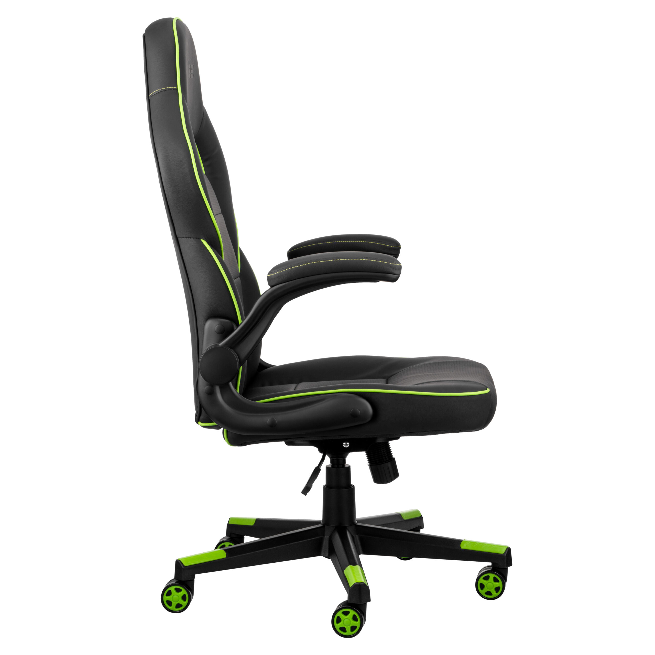 6735f839f32d8_2e-gc-heb-bk_004-1 2E GAMING Chair HEBI, black-green (2E-GC-HEB-BK)