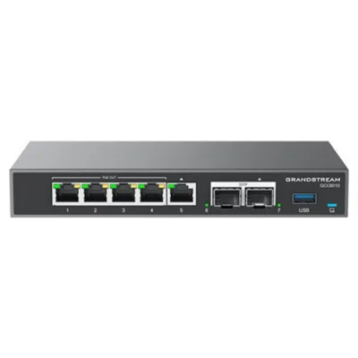 Grandstream GCC6010 All-in-one convergence device: VPN Router NGFW Switch and IP PBX(GCC6010)