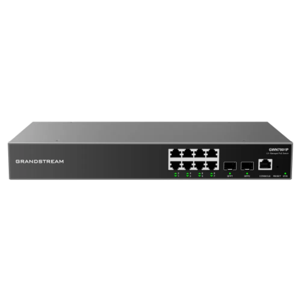 Başlıqsız dizayn (4) Grandstream GWN7801P Enterprise Layer 2+ Managed Network Switch (GWN7801P)