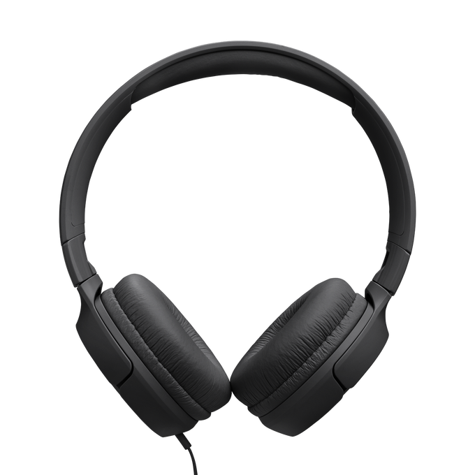JBL_Tune_520C USB-C_Front_Black JBL Tune 520C USB-C wired Black (JBLT520CBLK)