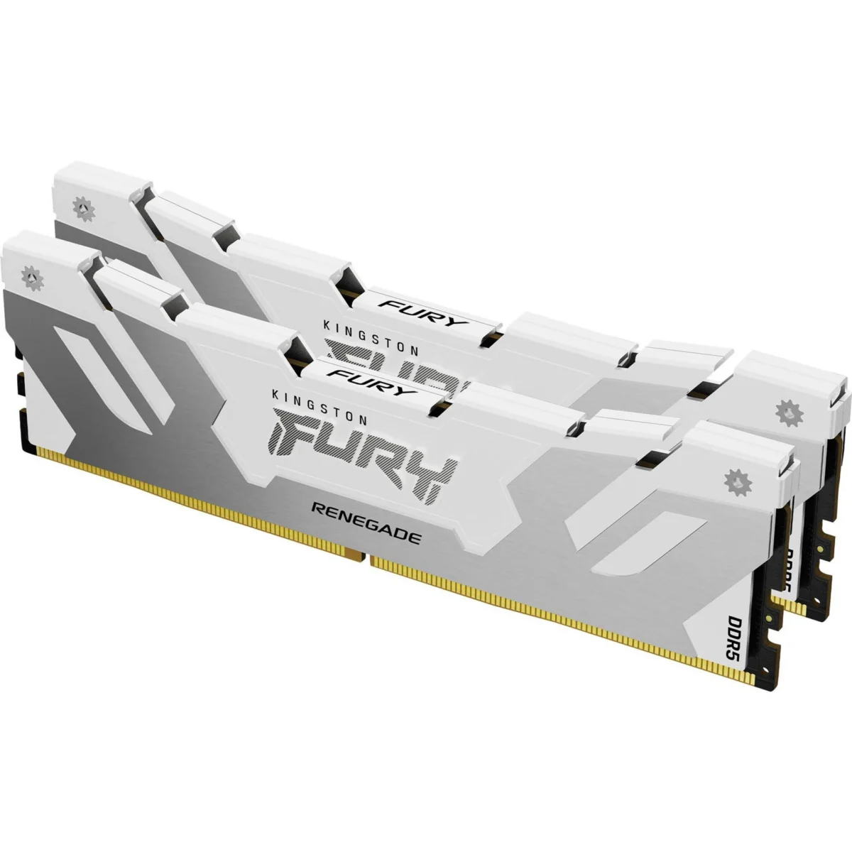 Kingston FURY Renegade White 48GB 8000MT/s DDR5 CL38 DIMM (Kit of 2) (KF580C38RWK2-48)