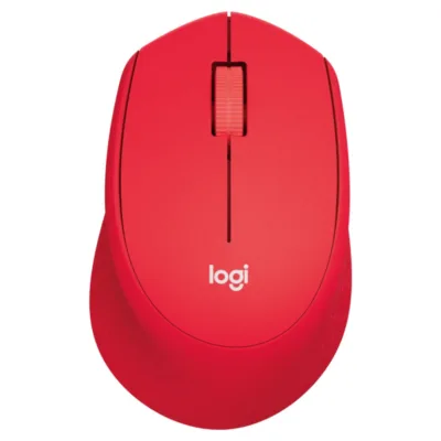 LOGITECH Wireless Mouse M330 SILENT PLUS – EMEA – RED (910-004911)