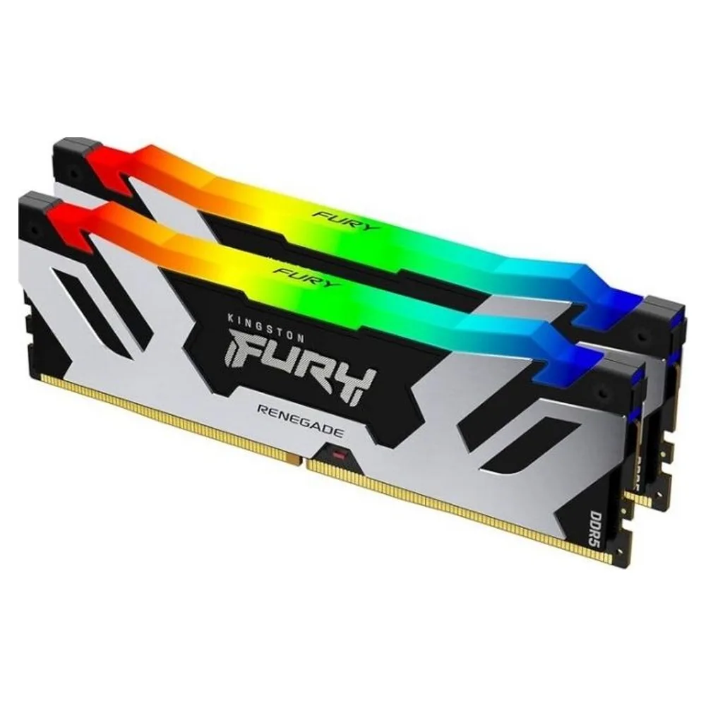 24GB 8000MT/s DDR5 CL38 DIMM FURY Renegade RGB White