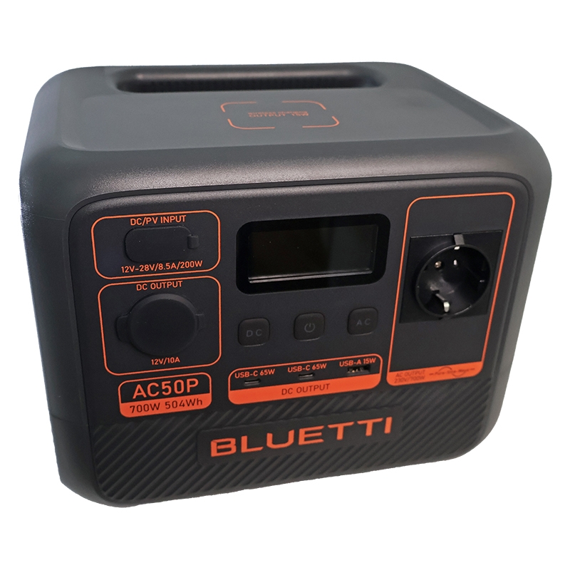 ac50p Bluetti AC50P Portable Power Station | 700W 504Wh (AC50P)