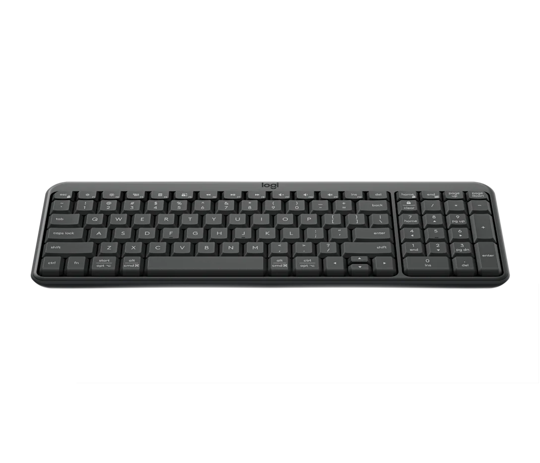 k-250-graphite-05 LOGITECH K250 Compact Bluetooth Wireless Keyboard - GRAPHITE (920-013452)
