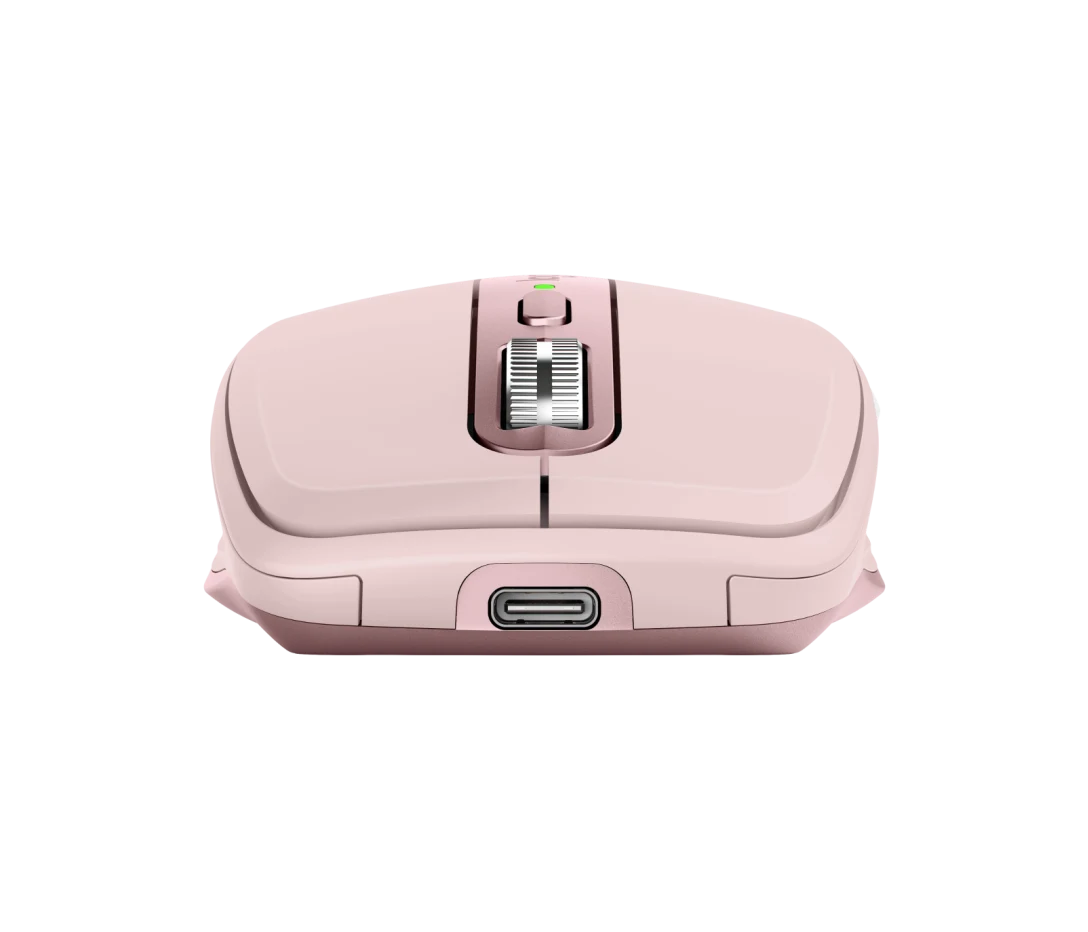 mx-anywhere-3s-mouse-front-view-rose Logitech MX Anywhere 3S-ROSE-2.4GHZ/BT-N/A-EMEA28-935 (910-006931)