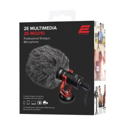 2D MG010 Shoutgun Mic, 3.5mm(2E-MG010)