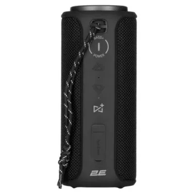 2E Portable Speaker SoundXTube2 TWS, MP3, Wireless, Waterproof Black(2E-BSSXT2WBK)