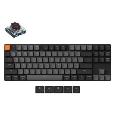 K1 (Version 6) White Backlight Brown Switch(K1X-A3-AZ)