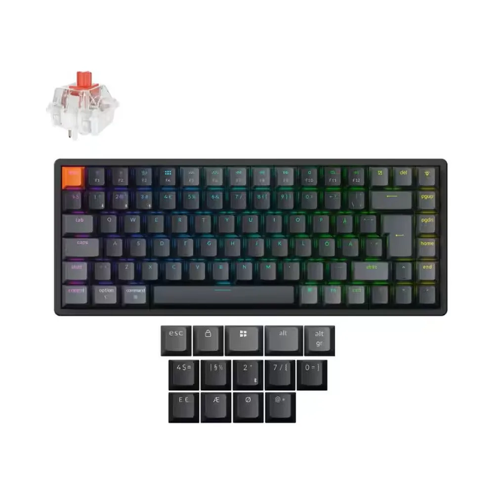 44 K2 (Version 3) Swappable RGB Backlight Red Switch(K2X-H1Z-AZ)