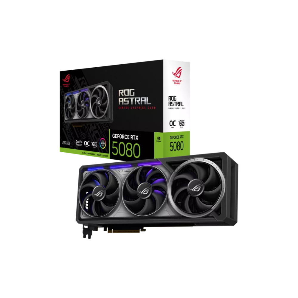 Untitled design - 2026-03-04T154856.961 ASUS VGA ROG-ASTRAL-RTX5080-O16G-GAMING / RTX 5080 / 16GB GDDR7 Black (90YV0LV0-M0NA00)