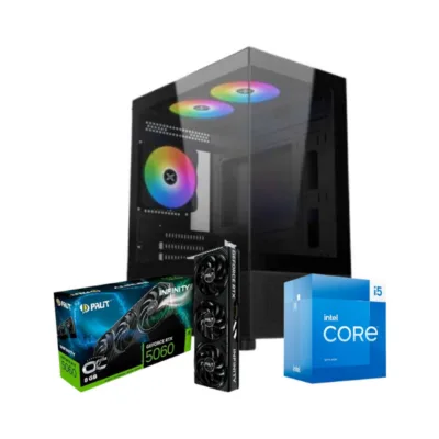 DeltaX Gaming PC - Intel Core i5-13400, RTX 5060(CUSTOM-PC-030)