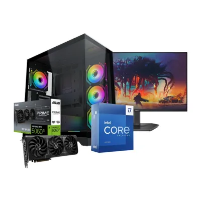Darknova Gaming Pc - Intel Core i7-13700KF, RTX 5060Ti(CUSTOM-PC-025)