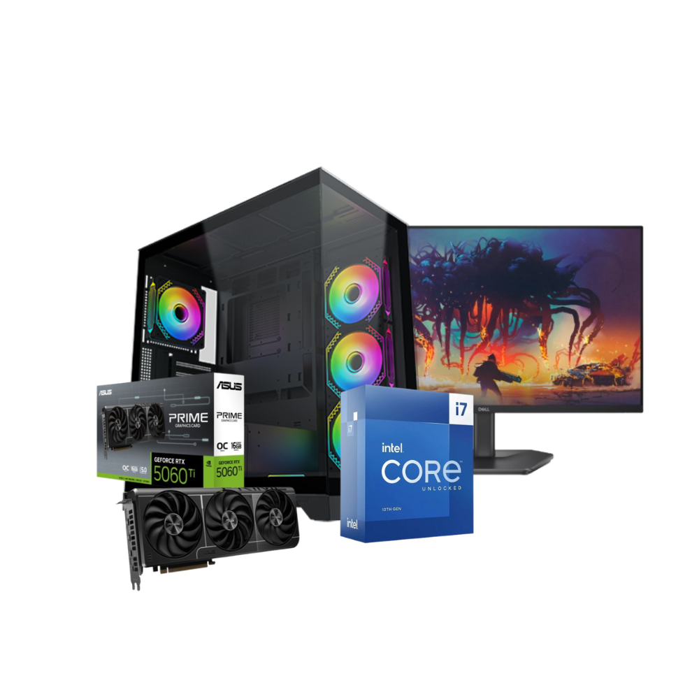 yeni 5 Darknova Gaming Pc - Intel Core i7-13700KF, RTX 5060Ti(CUSTOM-PC-025)