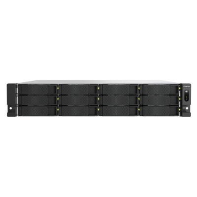 QNAP 2U 12 Diskli NAS Server AMD Ryzen 5 7000 16GB DDR5-(TS-h1277AXU-RP-R5-16G)