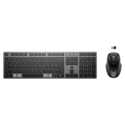 HP 725 Multi-Device Rechargeable Wireless Keyboard and Mouse Combo (9T5B0UT)