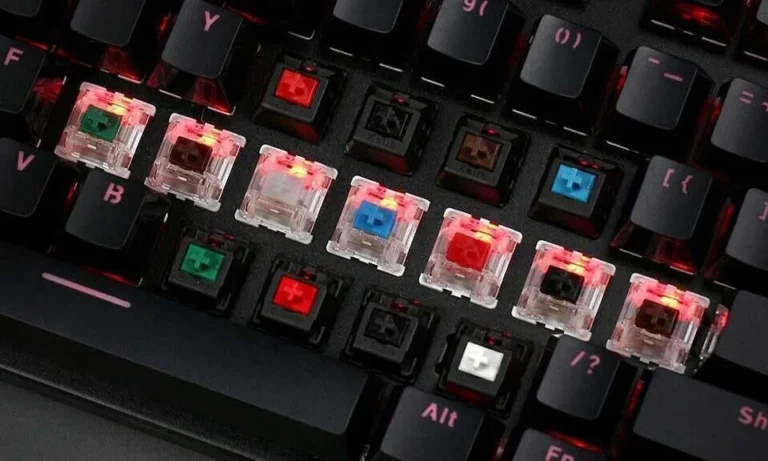 Klaviatura Switch Növləri: Qırmızı, Mavi və Qəhvəyi Switch