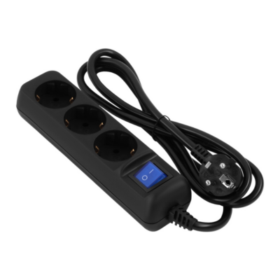 2E Power adapter 16A, black (2E-AD0103BK)