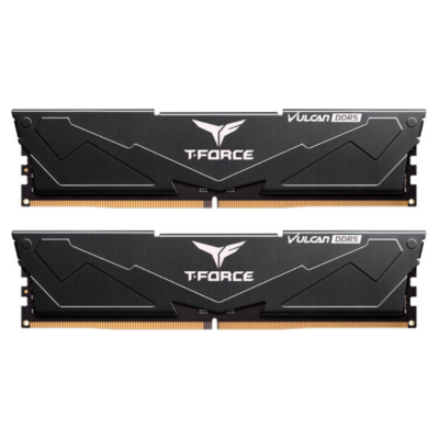 T-FORCE VULCAN 32GB (2×16GB) DDR5 RAM / 5600MHz / CL36 / Black (CUSTOM-099)