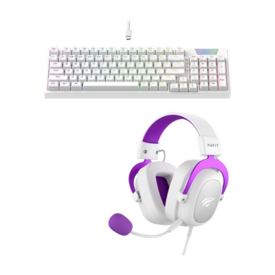 Havit kombo – Havit Gamenote H2002D Mikrofonlu Gaming Qulaqlıq+Havit KB885L-RU Gaming Keyboard (HAV – QK – 161)
