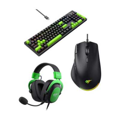 Havit kombo – Havit KB893L Gaming keyboard+Havit MS957 Gaming Mouse + Havit H2002d 3.5mm Gaming Qulaqlıq (HAV – KMQ – 163)