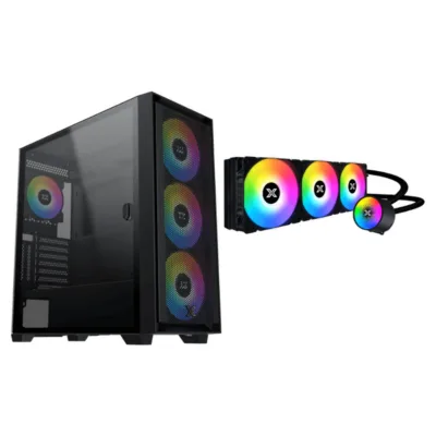 Dəst: Xigmatek Anubis Pro 4FX + Xigmatek Liquid Killer X 360