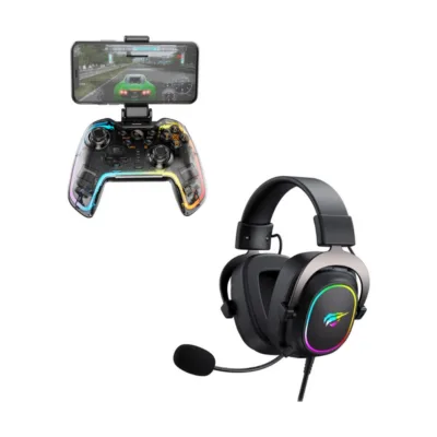 Dəst: Havit G158BT Pro Bluetooth gam + Havit Gaming Qulaqlıq H2002P (