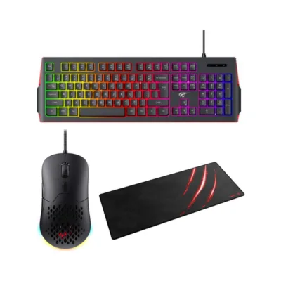 Dəst: HAVIT HV-MP860 Gaming Mouse Pa + Havit Gamenote MS963WB RGB Wir + Havit KB866L Gaming Wired Keyb