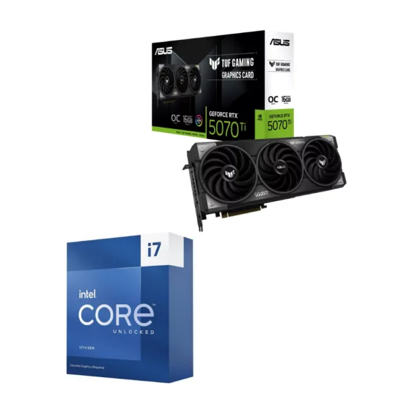 Komponent Kombo – Intel Core i7-13700KF CPU + ASUS TUF RTX 5070 Ti GPU (KOM-CG-139)