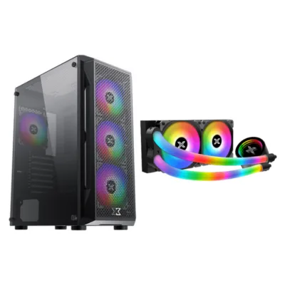 Dəst: Xigmatek Gaming X + CPU fan Xigmatek Neon Aqua 240