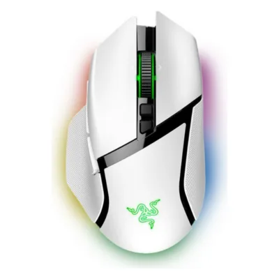 Razer Mouse Basilisk V3 Pro 35K, RGB, USB-A/WL/BT, white (RZ01-05240200-R3G1)