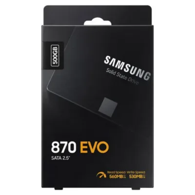 Samsung 870 Evo 500GB SSD  (SAM-870E-500-SAT)